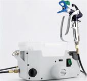 Airless malersprøjte - WellMaster - Portabel 1,7 liter - SuperSpray - batteridrevet - batteri medfølger ikke